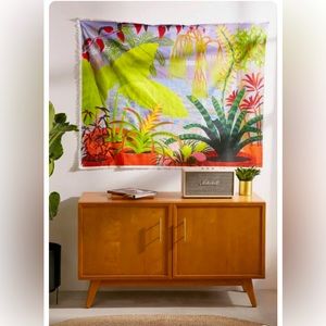 NEW Urban Outfitters Amy Lincoln Greenhouse Tapestry Wall Hanging